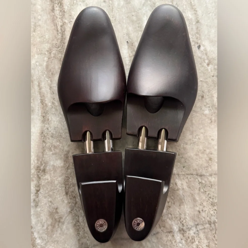 HERMES Crocodile Brown Alligator Leather Penny Loafer Shoes 10 US 43 Euro 9 UK - Picture 13 of 16